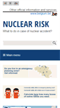 Mobile Screenshot of nuclearrisk.be